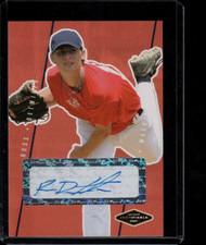 Ross Detwiler (Nationals) 2007 Just Minors Justifiable RC Auto JF-09 Mint+