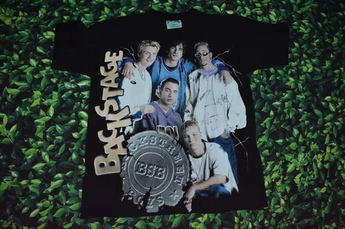 90's Euro Backstreet Boys Doublesided graphic tshirt Vintage vintage concert t-shirt, vintage, size L, single stitch, B+ condition