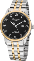 EichmüLler Analog Herrenuhr Mit Edelstahl Armband, Datumsanzeige Auf 15 Uhr 5ATM