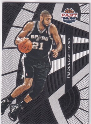 2012-13 Panini NBA Past and Present No. 10 Tim Duncan