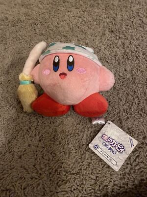Kirby Cleaning Plush 5'' Star Allies Little Buddy 1459 Q