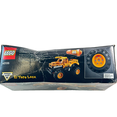 LEGO TECHNIC: Monster Jam El Toro Loco (42135) New In Box (damaged