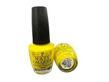 OPI Nail Polish No Faux Yellow (NL B8) 0.5oz Bright Yellow Lacquer