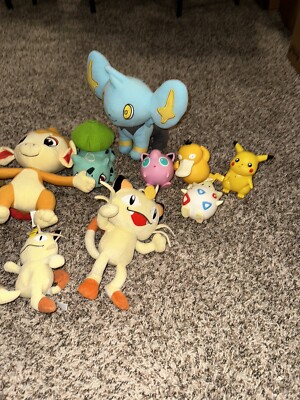 Nintendo and Pokémon Plush Collection