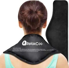 Neck Ice Pack Wrap, Reusable Gel Ice Pack for Neck Shoulders, Cold Compress 1 pk