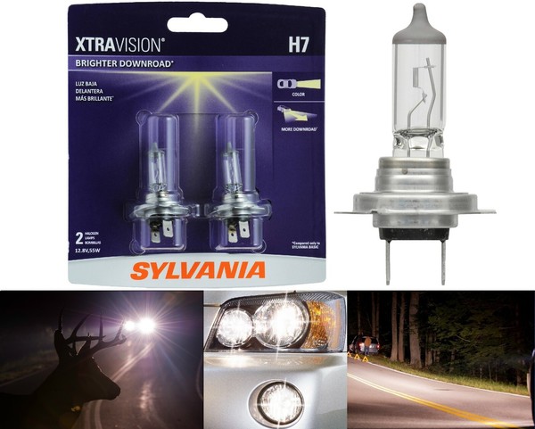 Sylvania Xtra Vision H7 55W Zwei GlüHbirnen Kopf Licht Niedrig Beam Ersatz-image