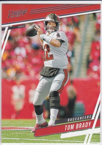TOM BRADY 2020 Prestige Football TAMPA BAY BUCCANEERS JERSEY Card #12 Bucs NEW! - Picture 1 of 2