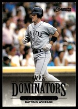 1994 Donruss 90s Dominators Edgar Martinez #4 Seattle Mariners Baseball Card