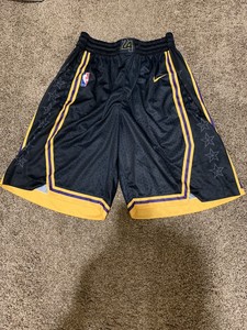 Custom Los Angeles Lakers Ciudad Shorts Grandes Swingman Kobe Bryant Black Mamba La Ebay