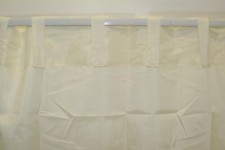 HOOKLESS Absolute Shower Curtain Fabric Liner WITH 52x12 Tailored Window Valance