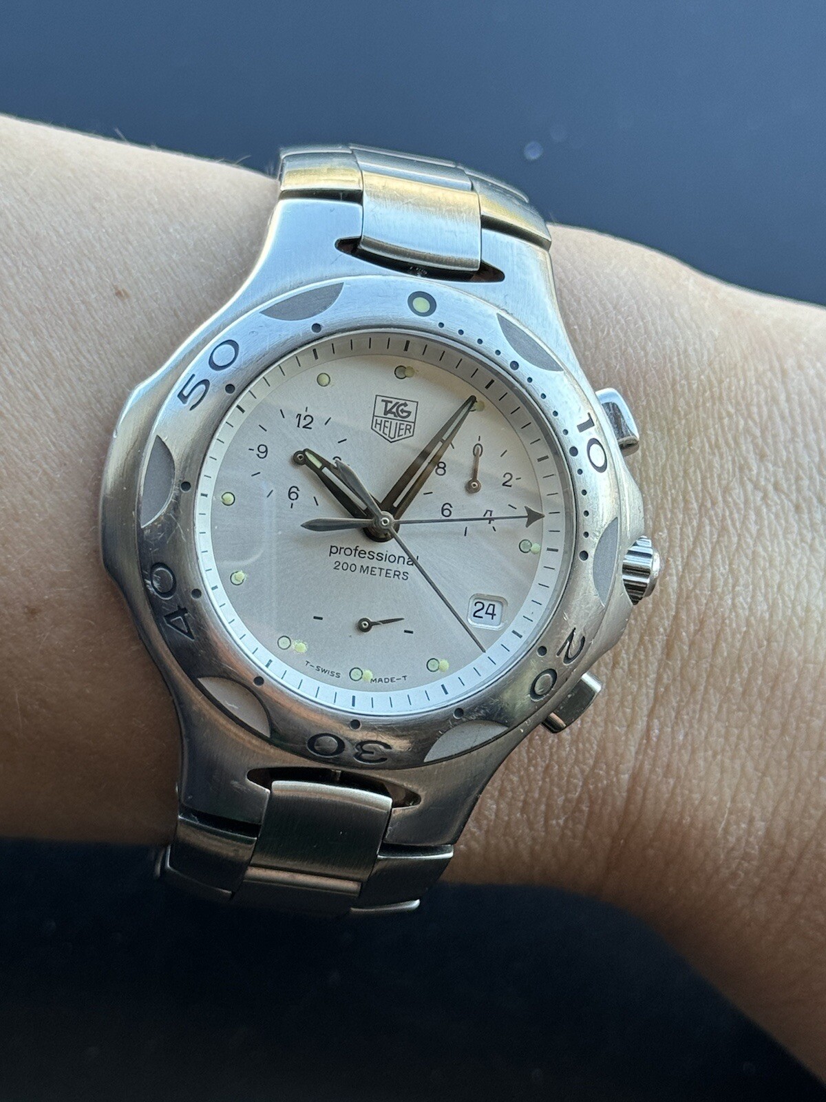 Tag Heuer Kirium Chronograph Quartz Mens 39mm Swiss Made CL1111