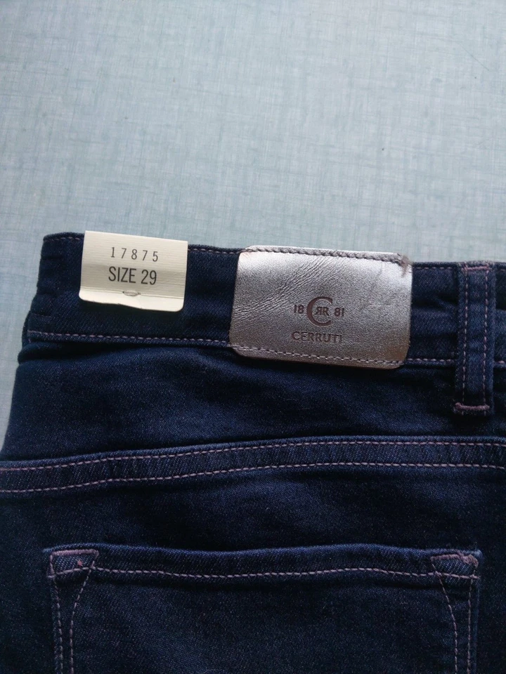 Jean Mujer Cerruti Talla 29 (39) Azul Noche - Imagen 2 de 4