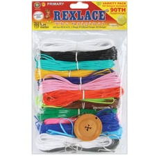 Pepperell Rexlace Cord w/ Plastic Lace, Key Rings, Lanyard Snaps, and EZ Gimper