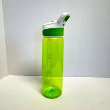 Contigo Water Bottle Green Flip Top Lid 24oz BPA Free 2008