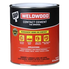DAP 00272 Contact Cement,1 qt,Can 5E094