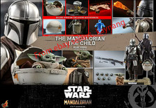 Hot Toys TMS015 Star Wars 1/6 The Mandalorian & The Child Set Deluxe Version