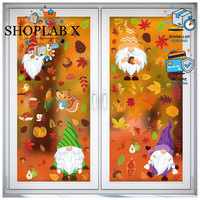 Fensterbilder Herbst 159 StüCk Selbstklebend Ahornblatt KüRbis Truthahn Deko