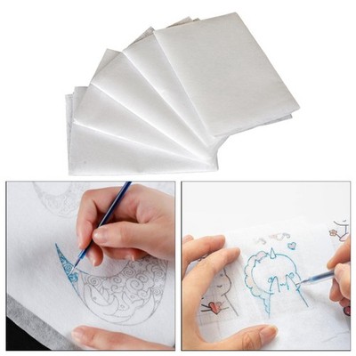 5 blätter Transfer Papier Wasser-Löslich Tracing Papier 20x20''