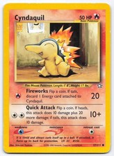 Cyndaquil 57/111 Neo Genesis Unlimited Common Pokemon Card LP on eBay