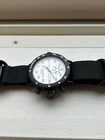 Seiko Avenue 8M26-7030 Vintage Mech Quartz Chronograph Alarm Rare Watch