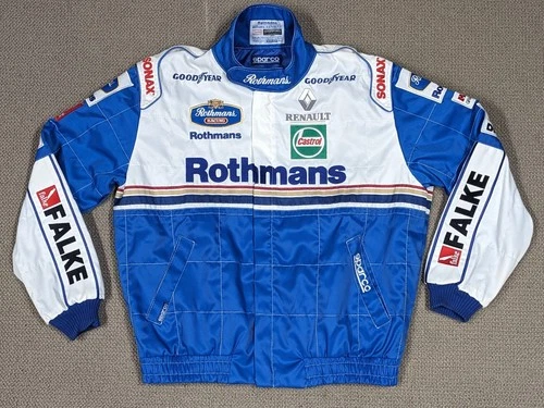 WILLIAMS ROTHMANS SPARCO JACKET XL FORMULA ONE F1 1997 90S ORIGINAL VINTAGE