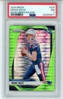 2024 Panini Prizm #329 Drake Maye RC Neon Green Pulsar PSA 7 NM (EN)