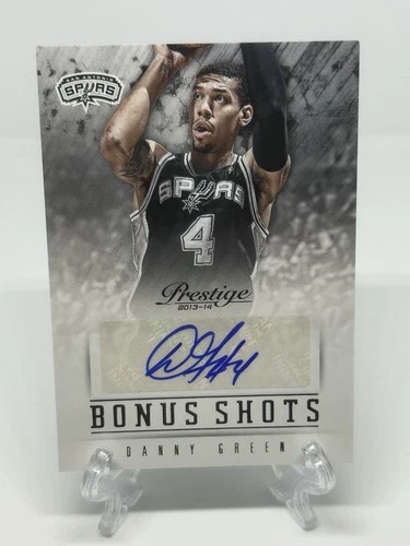2013-14 Panini Prestige Danny Green Bonus Shots Auto #47 San Antonio Spurs Champ