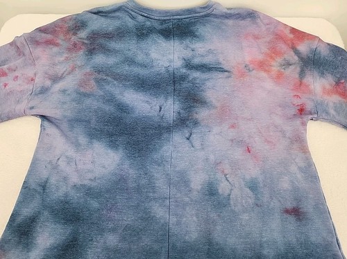 Express Upcycling Pullover Shirt Kleid Damen XL Procion Ice Tie Dyed Upcycled ** - Bild 17 von 20