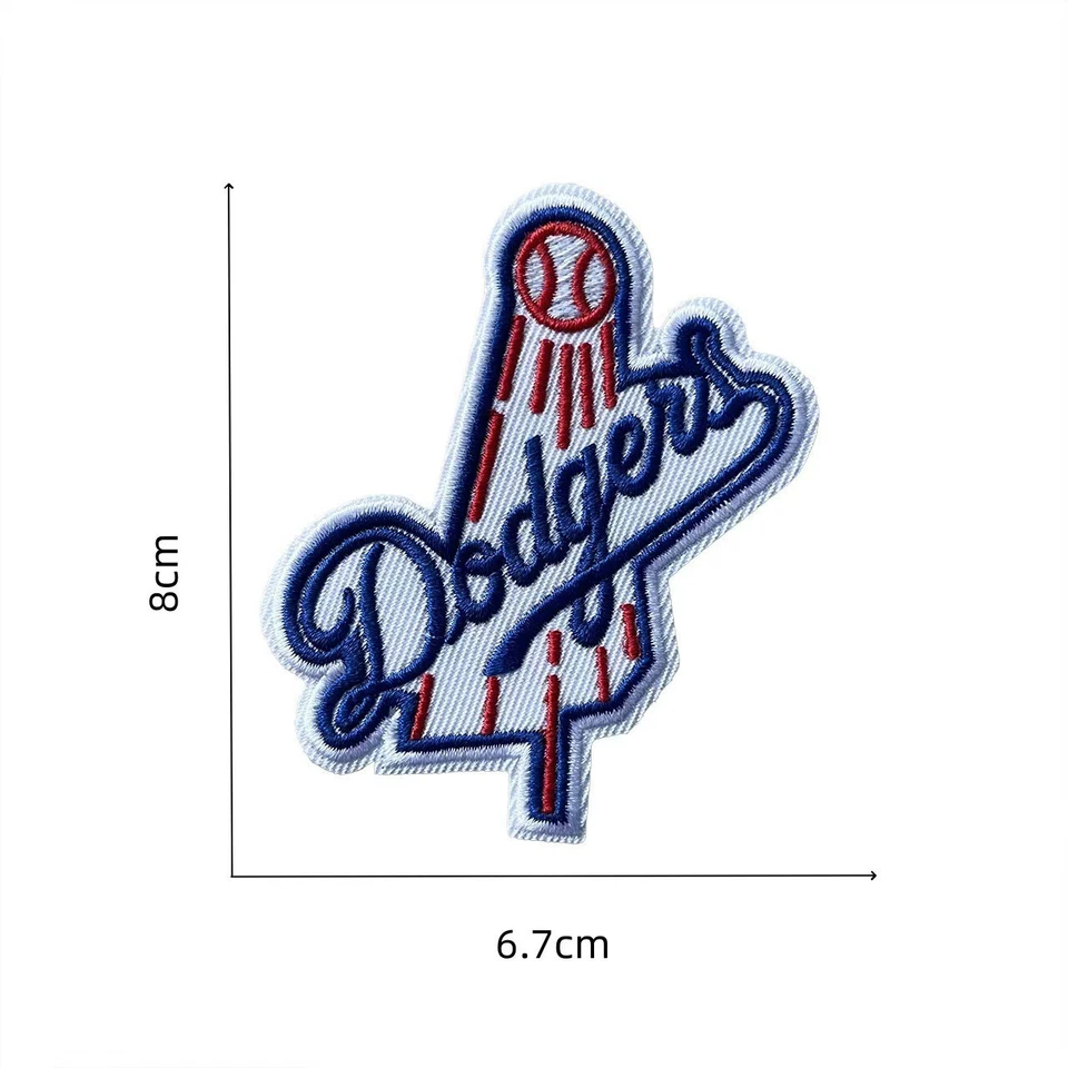 LOGO DE TODOS LOS EQUIPOS MLB 2-3” PLANCHA EN PARCHES + LOGOTIPOS MLB para *35 PARCHES* Foto 4 de 4