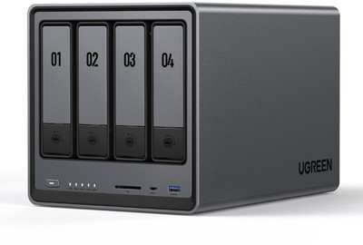Ugreen - 25891 - UGREEN NASync DXP4800 Plus 4-Bay Desktop NAS, Intel Pentium