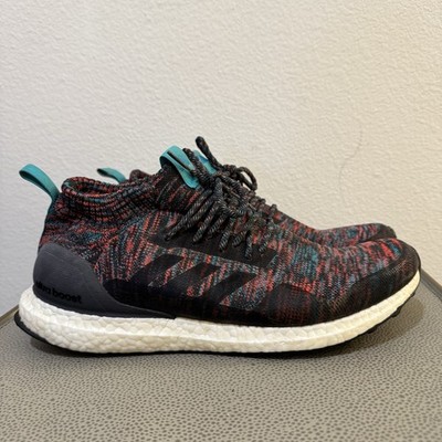 Adidas Ultra Boost Mid Sneakers Men's 12 Multicolor Solid Gray G26843