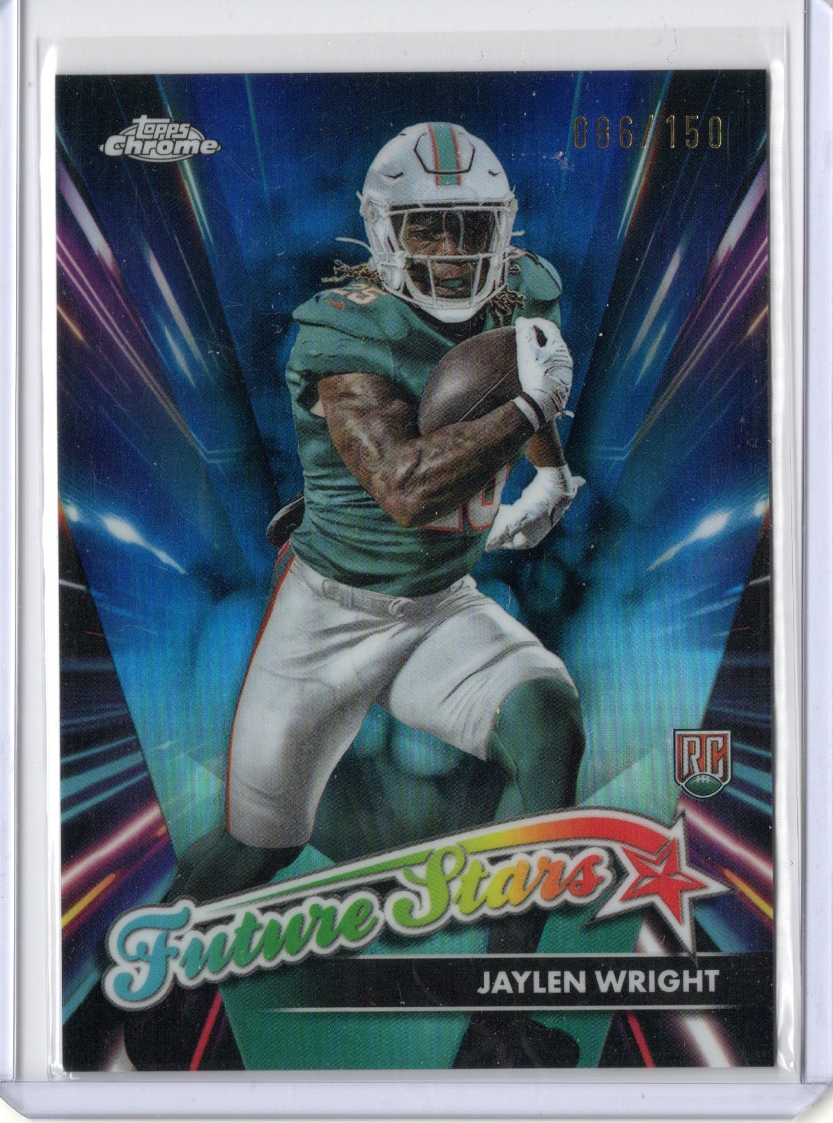 2024 Topps Chrome - Future Stars Jaylen Wright #FS-21 Refractor /150