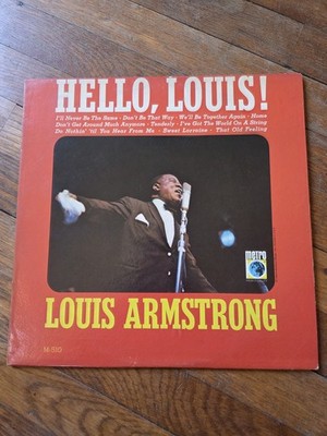 R2-96 LOUIS ARMSTRONG Hello, Louis! ... MS510 - RECORD - JAZZ