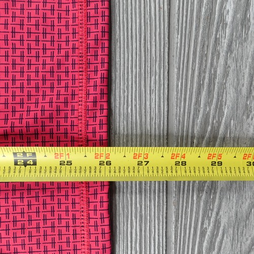 Greyson Tate 1/4 Zip Pullover Herren Small dunkelrosa geometrisch Performance Stretch - Bild 9 von 9