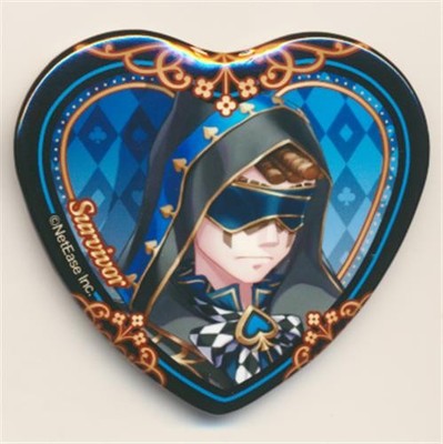 Identity V x SWEETS PARADISE Butler's Cafe Vol. 5 Herz Dosen Abzeichen Eli Clark