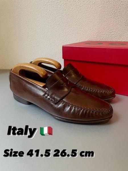 Men Moreschi Heels Brown Leather 41