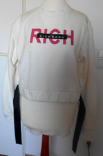 Flippiges Kurz Sweatshirt RICHMOND /creme GR....