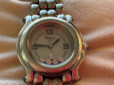 Chopard Happy Sport Women s Watch   Stainless Steel   Diamonds   Ref. 27/8250-23