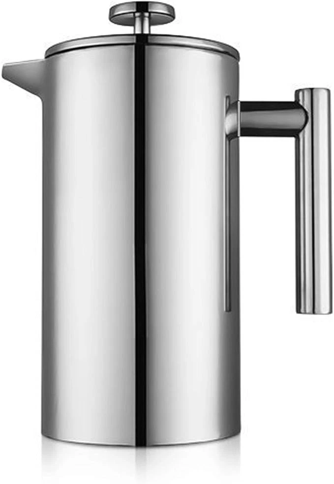 MaxMiuly Cafetiere Stainless Steel French Press Insulated Coffee 650ml