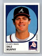 1988 Panini Stickers #251 Dale Murphy Atlanta Braves