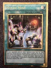 Yugioh Mystic Mine MGED-EN047 Premium Gold Rare 1st Edition Lightly Played