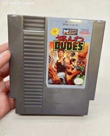 Bad Dudes Caveman Games Golf Grand Slam NES Game Lot Data East Atlus Retro