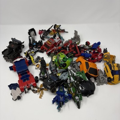 Transformers Lot Broken Missing Pieces For Parts Or Repair