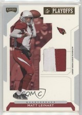 2007 Playoff NFL Playoffs Previews Bonus Pack Gold Materials Matt Leinart 1k5