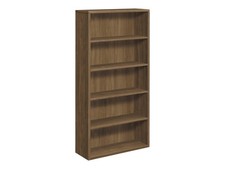 The Hon 105535PINC 10500 Series Laminate Bookcase, Five-shelf, 36w X 13.13d X