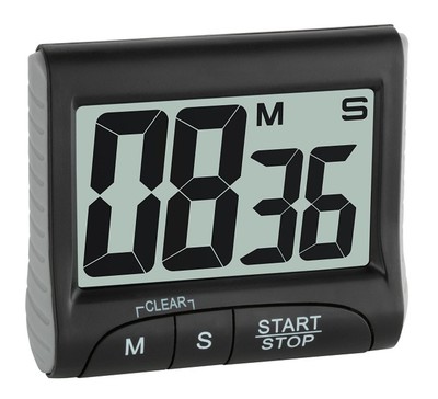 Digitaler Timer und Stoppuhr 38.2021.01 Multifunktionstimer Countdown-Uhr bis...