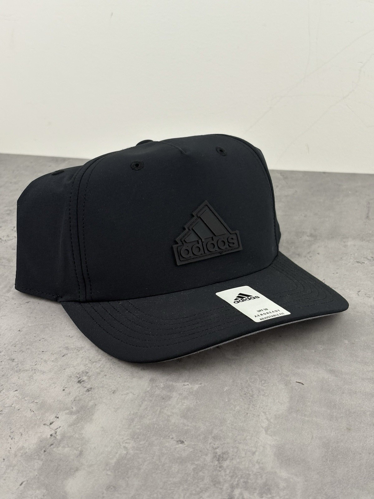 Snapback All Black Sports Patch New With Tags