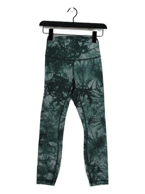 Lululemon Damen Leggings XS grün 100% andere volle Länge