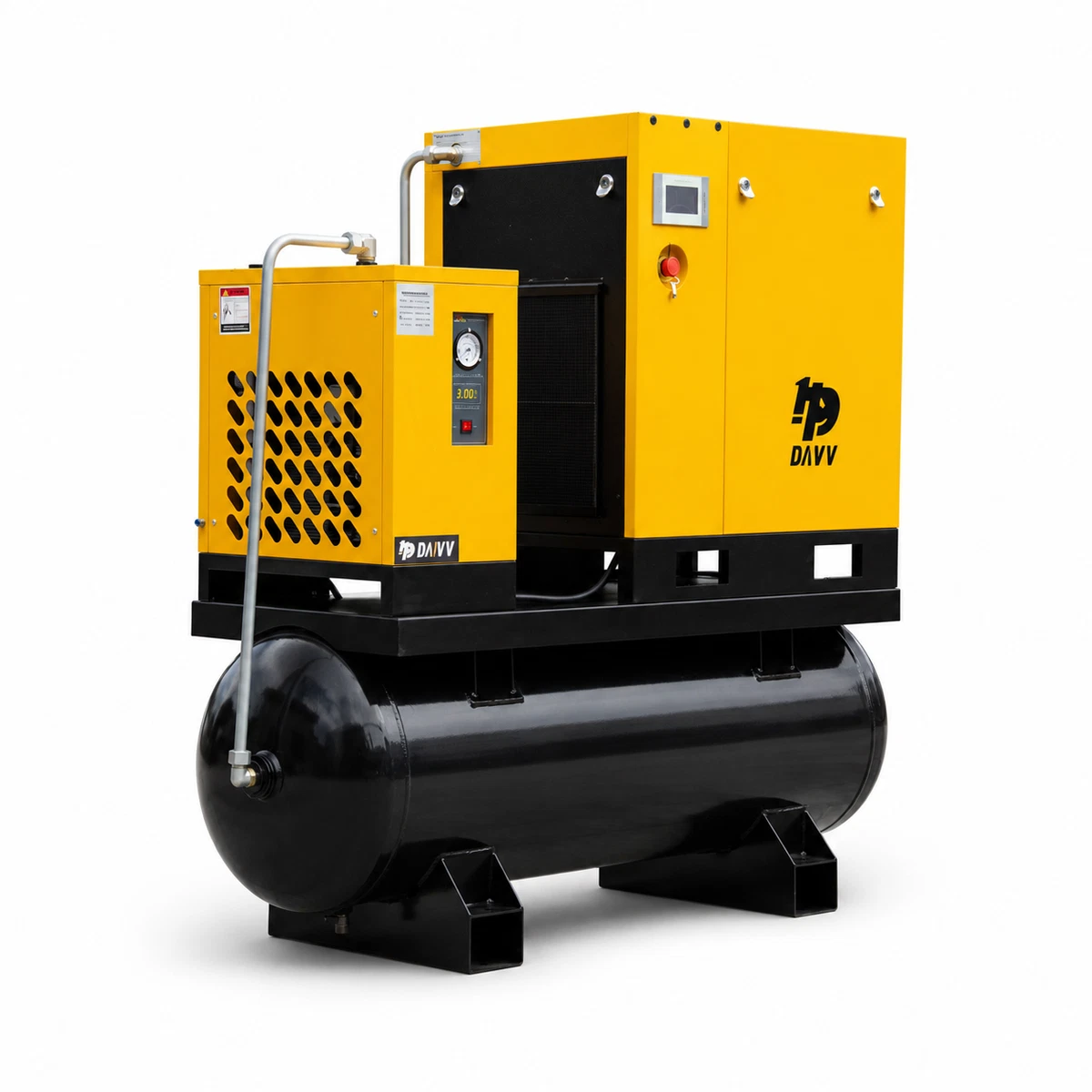 10 hp (7.5 kW) Rated Horsepower Rotary Screw Air Compressors for