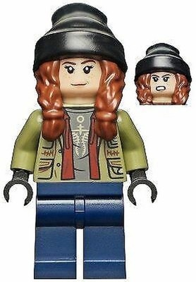 LEGO Jurassic World Maisie Lockwood Olive Jacket Minifigure from 76946
